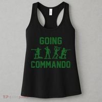 Going Commando Army Troops Funny Women's Tank Top thumb 3