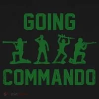 Going Commando Army Troops Funny Toddler Hoodie thumb 2