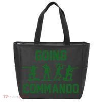 Going Commando Army Troops Funny Tote Bag thumb 0