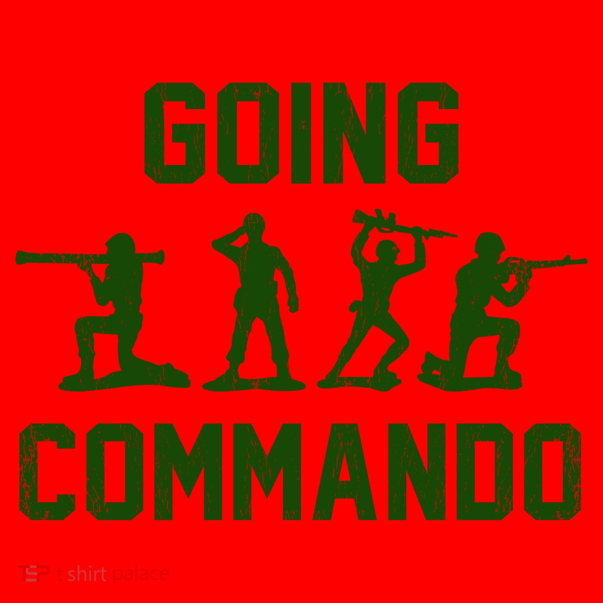 Going Commando Army Troops Funny Santa Hat