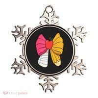 Girly Coquette Bow Pencil Teacher Student Back To School Ornament thumb 0
