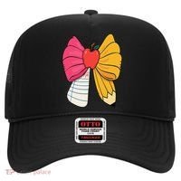 Girly Coquette Bow Pencil Teacher Student Back To School Hat thumb 0