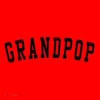 Grandpop Classic Bold Font FatherS Day Grandpop Raglan Baseball Santa Hat thumb 1