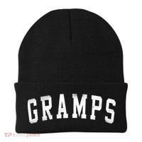 Gramps Classic Bold Font FatherS Day Gramps Beanie thumb 0