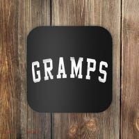 Gramps Classic Bold Font FatherS Day Gramps Coaster thumb 0
