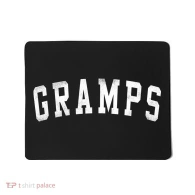 Gramps Classic Bold Font FatherS Day Gramps Mousepad