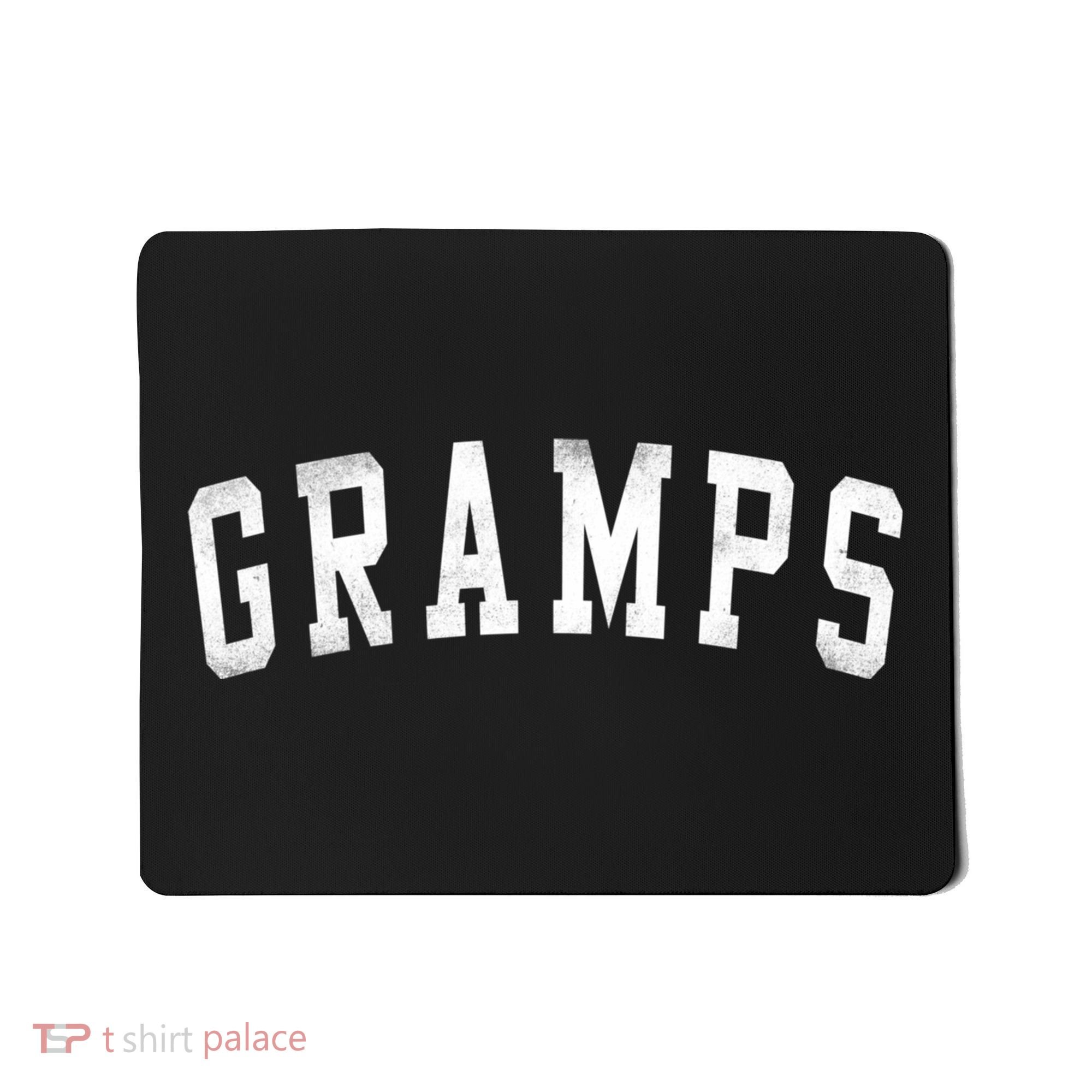Gramps Classic Bold Font FatherS Day Gramps Mousepad