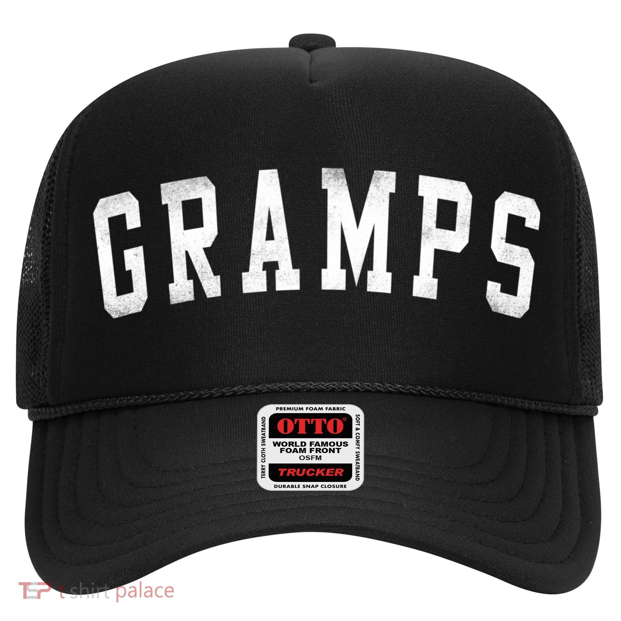 Gramps Classic Bold Font FatherS Day Gramps Hat