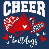 Go Cheer Bulldogs School Sports Fan Spirits Mascot Women's Tank Top thumb 5