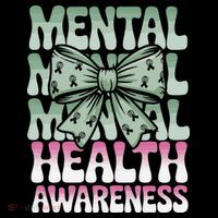 Green Coquette Bow Mental Health Awareness Women Coffee Mug thumb 5