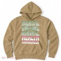 Green Coquette Bow Mental Health Awareness Women Hoodie thumb 0