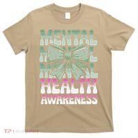 Green Coquette Bow Mental Health Awareness Women T-Shirt thumb 0