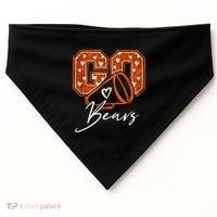 Go Cheer Bears USA-Made Doggie Bandana thumb 0