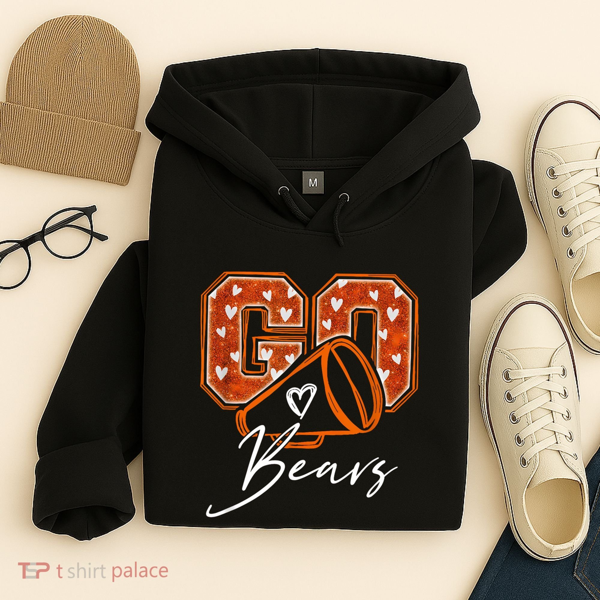 Go Cheer Bears Hoodie