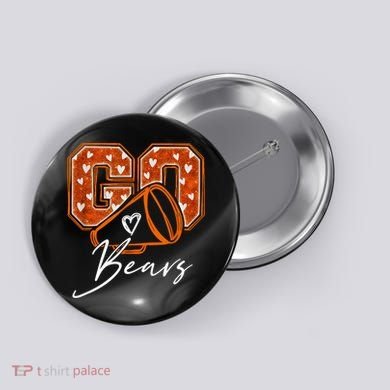 Go Cheer Bears Button