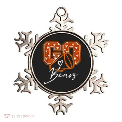 Go Cheer Bears Ornament