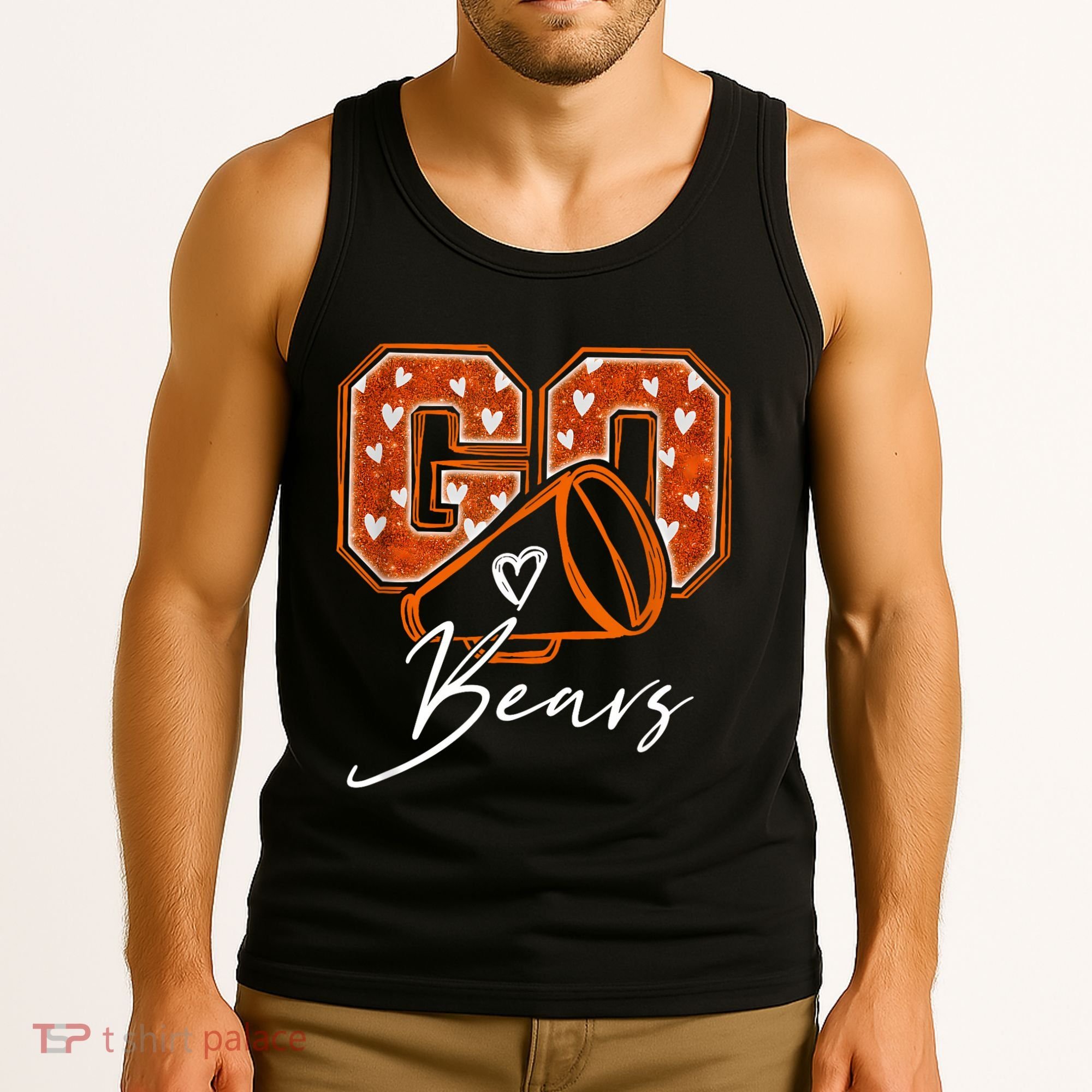 Go Cheer Bears Tank Top