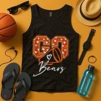 Go Cheer Bears Tank Top thumb 4
