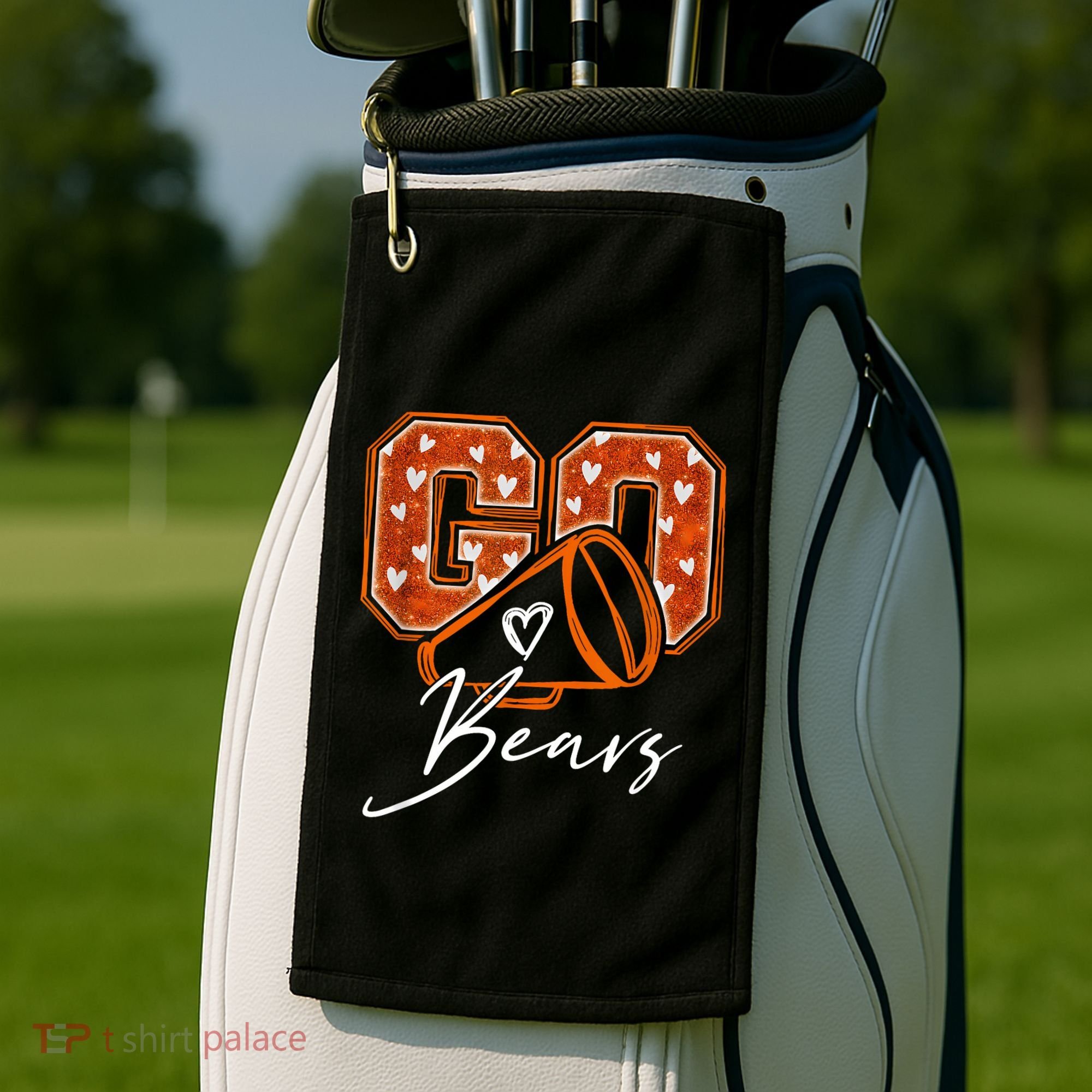 Go Cheer Bears Golf Towel