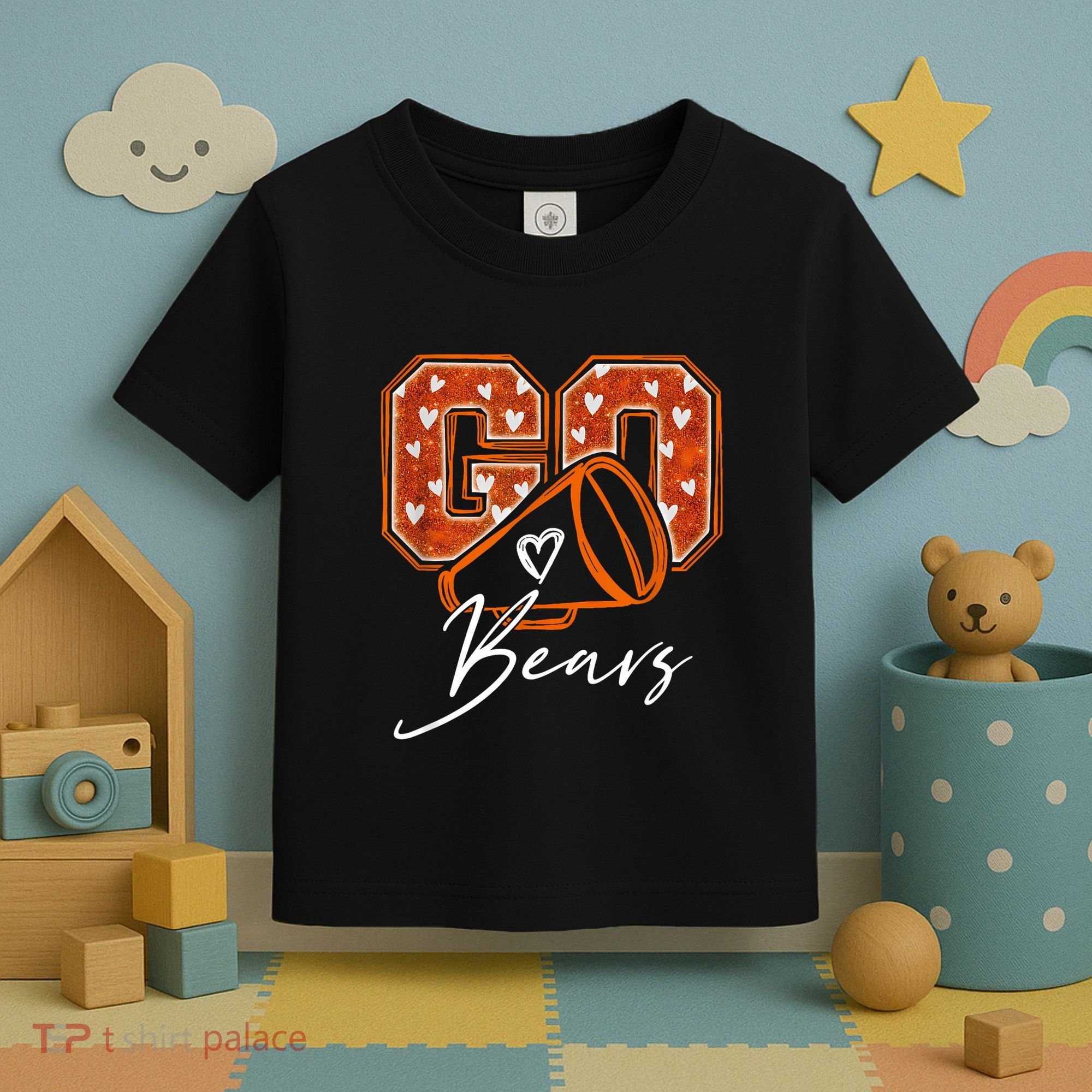 Go Cheer Bears Toddler T-Shirt