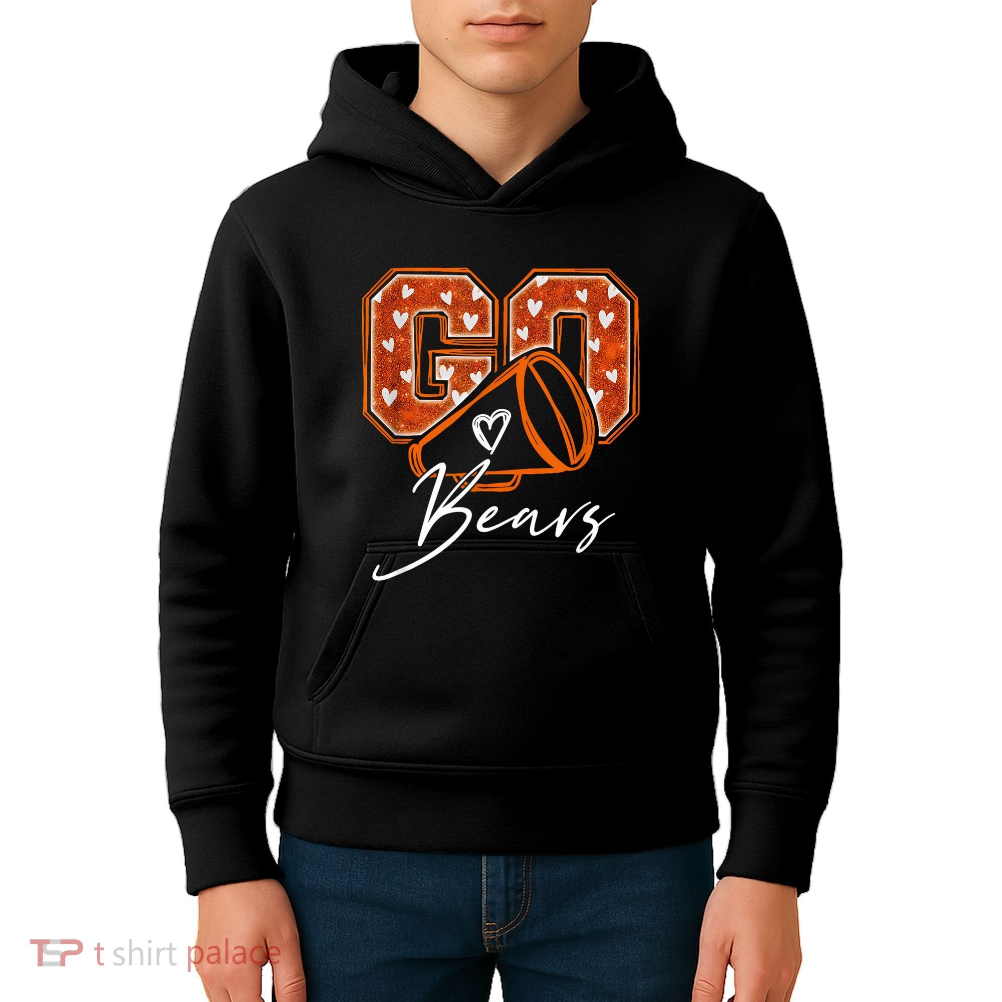 Go Cheer Bears Kids Hoodie