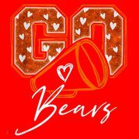 Go Cheer Bears Santa Hat thumb 1