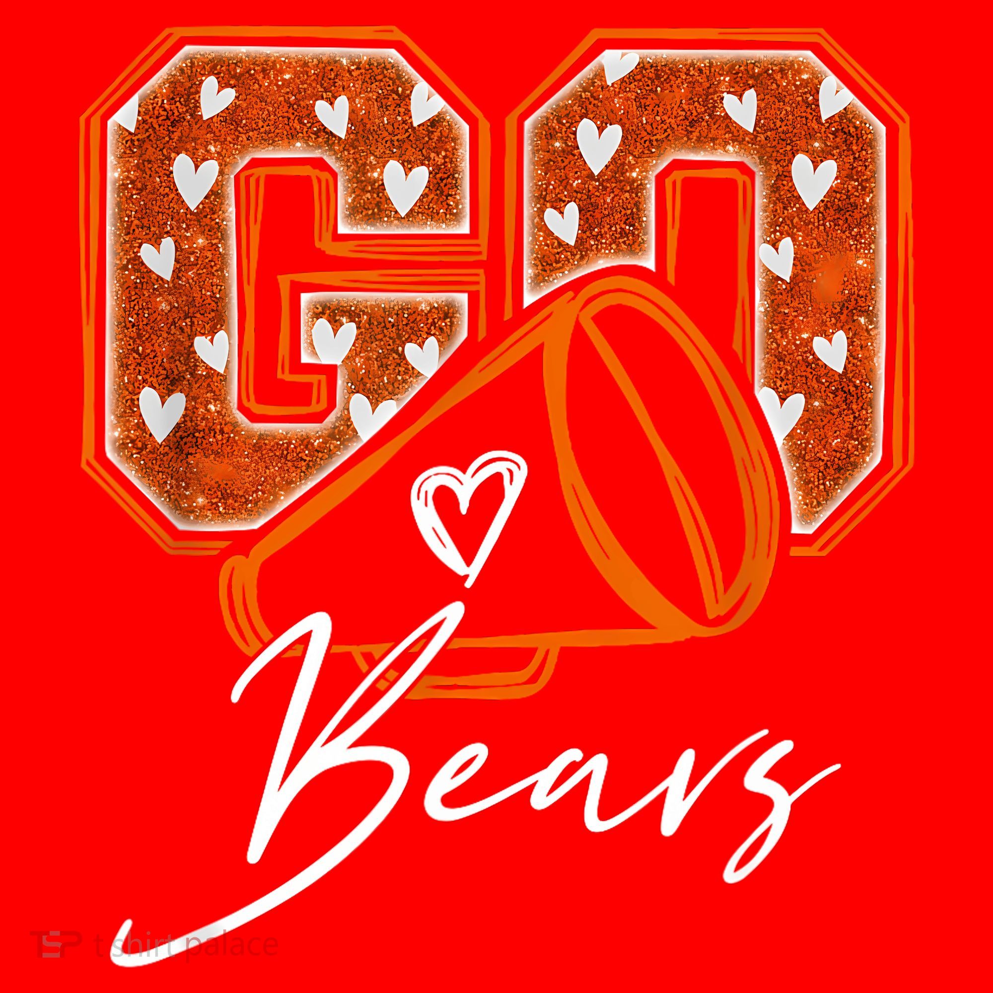 Go Cheer Bears Santa Hat