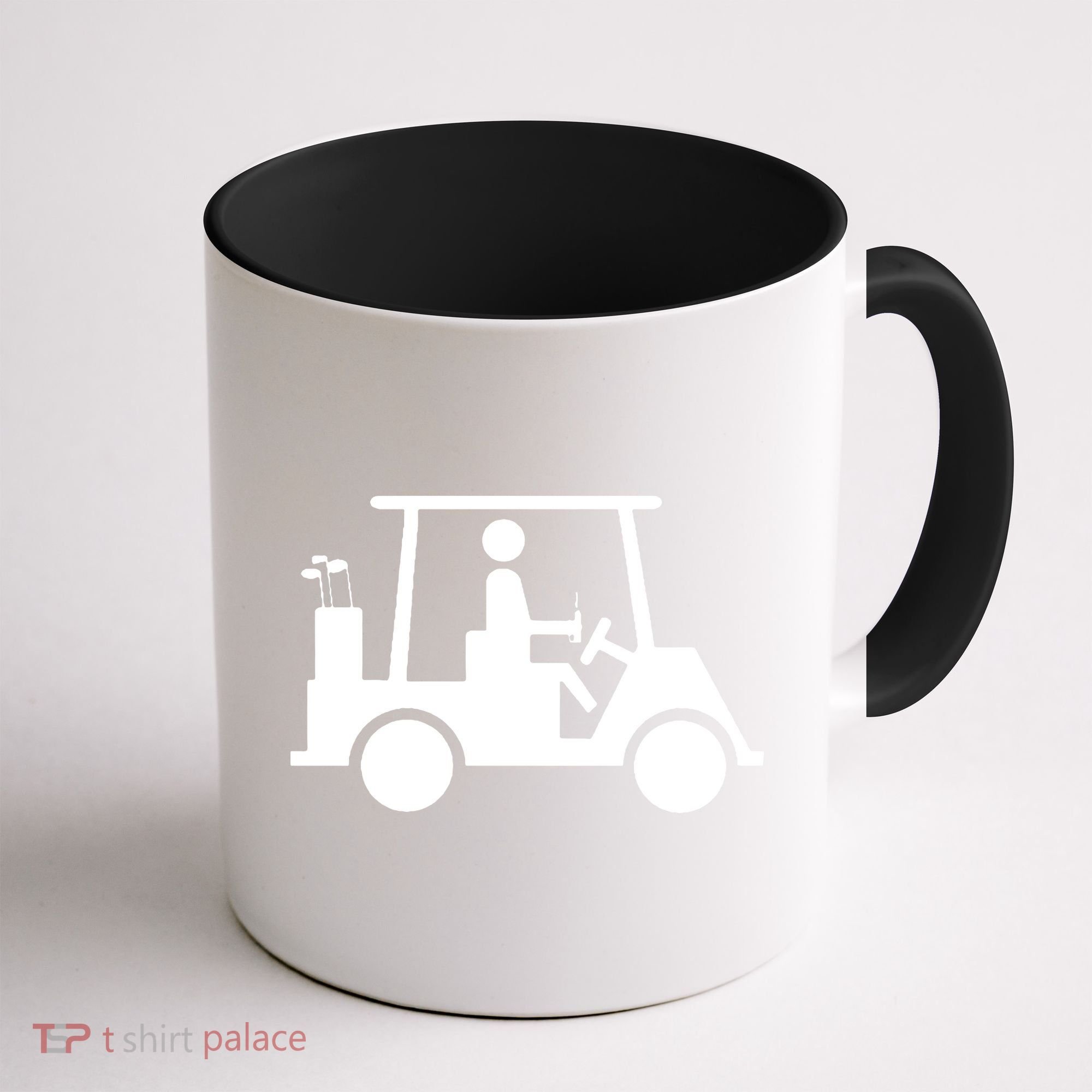 Golf Cart Beer Coffee Mug