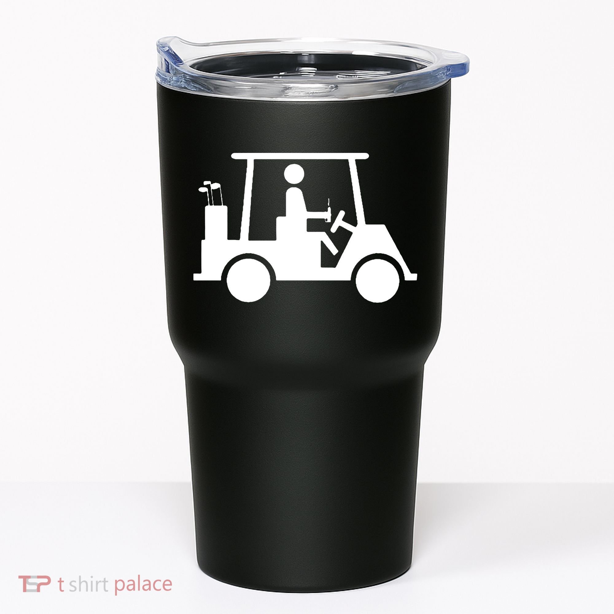 Golf Cart Beer Tumbler