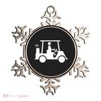 Golf Cart Beer Ornament thumb 0