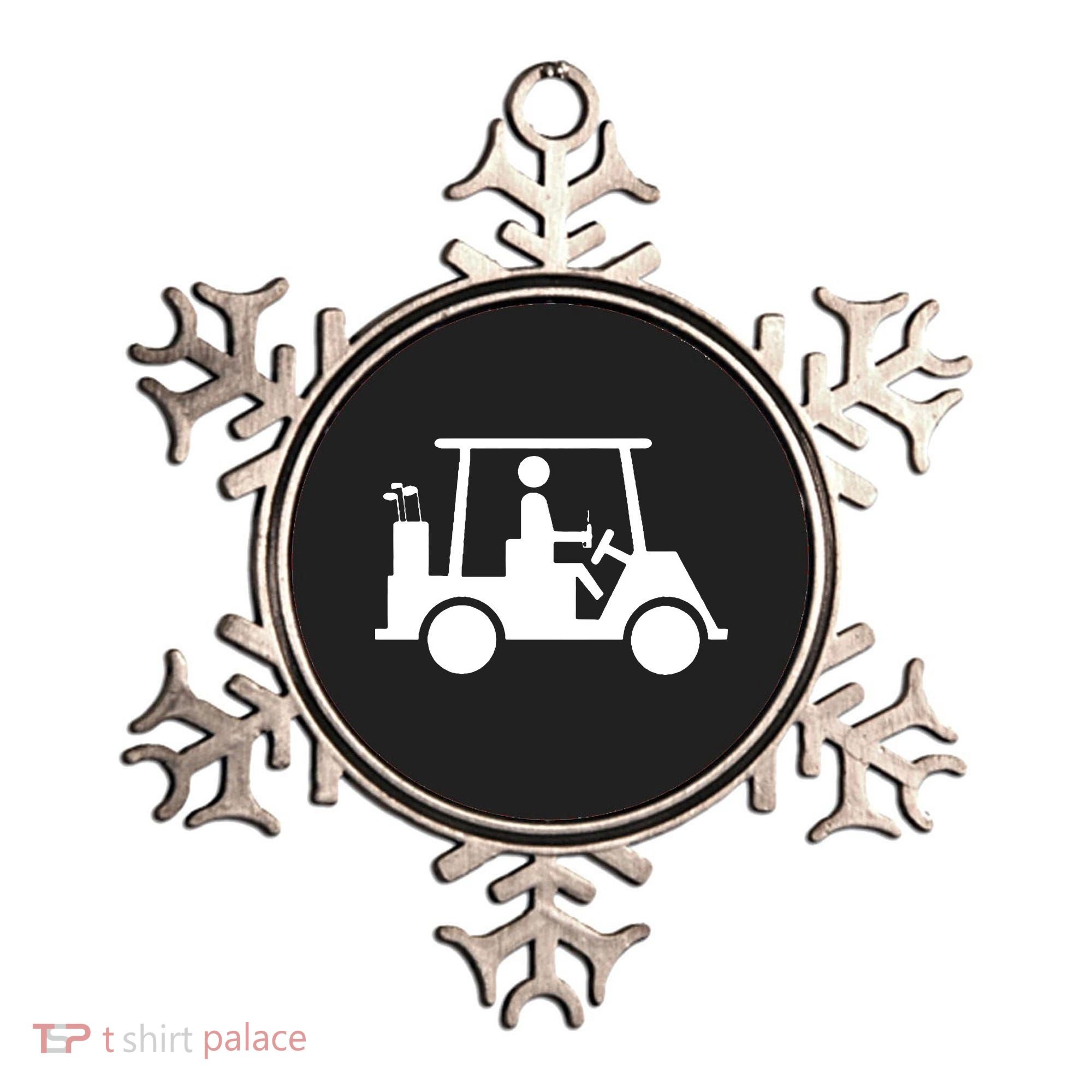 Golf Cart Beer Ornament