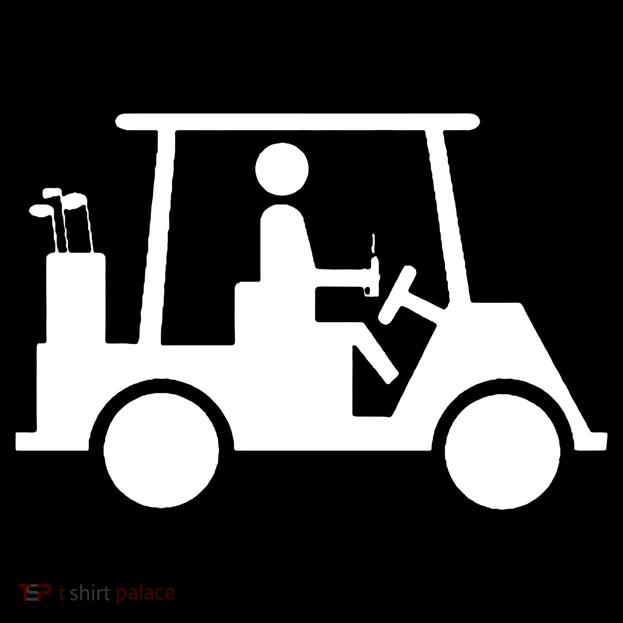Golf Cart Beer Ornament