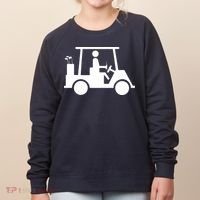 Golf Cart Beer Women's Sweatshirt thumb 0