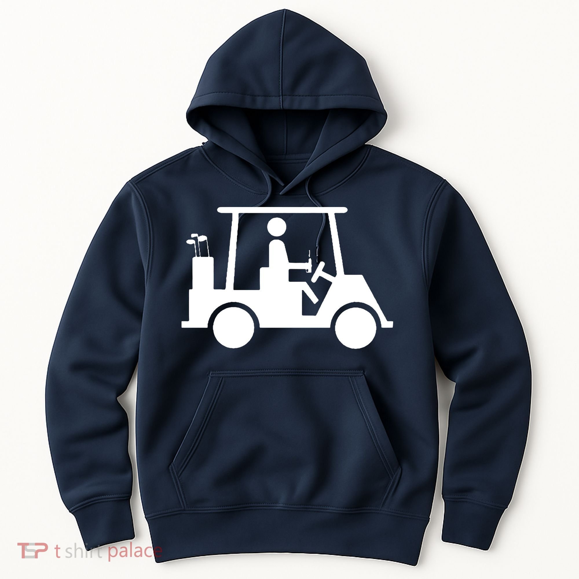 Golf Cart Beer Hoodie