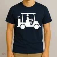 Golf Cart Beer T-Shirt thumb 3