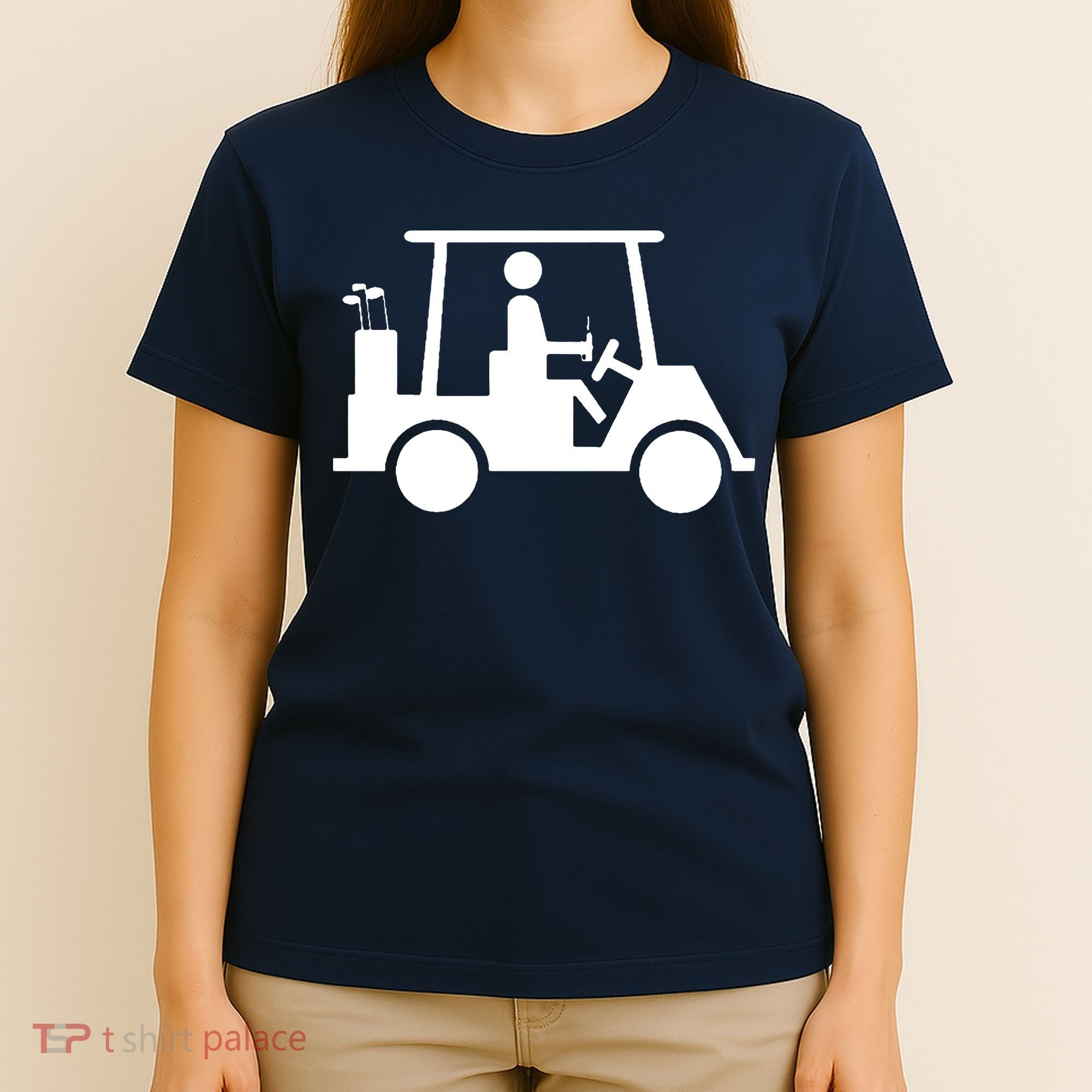 Golf Cart Beer T-Shirt