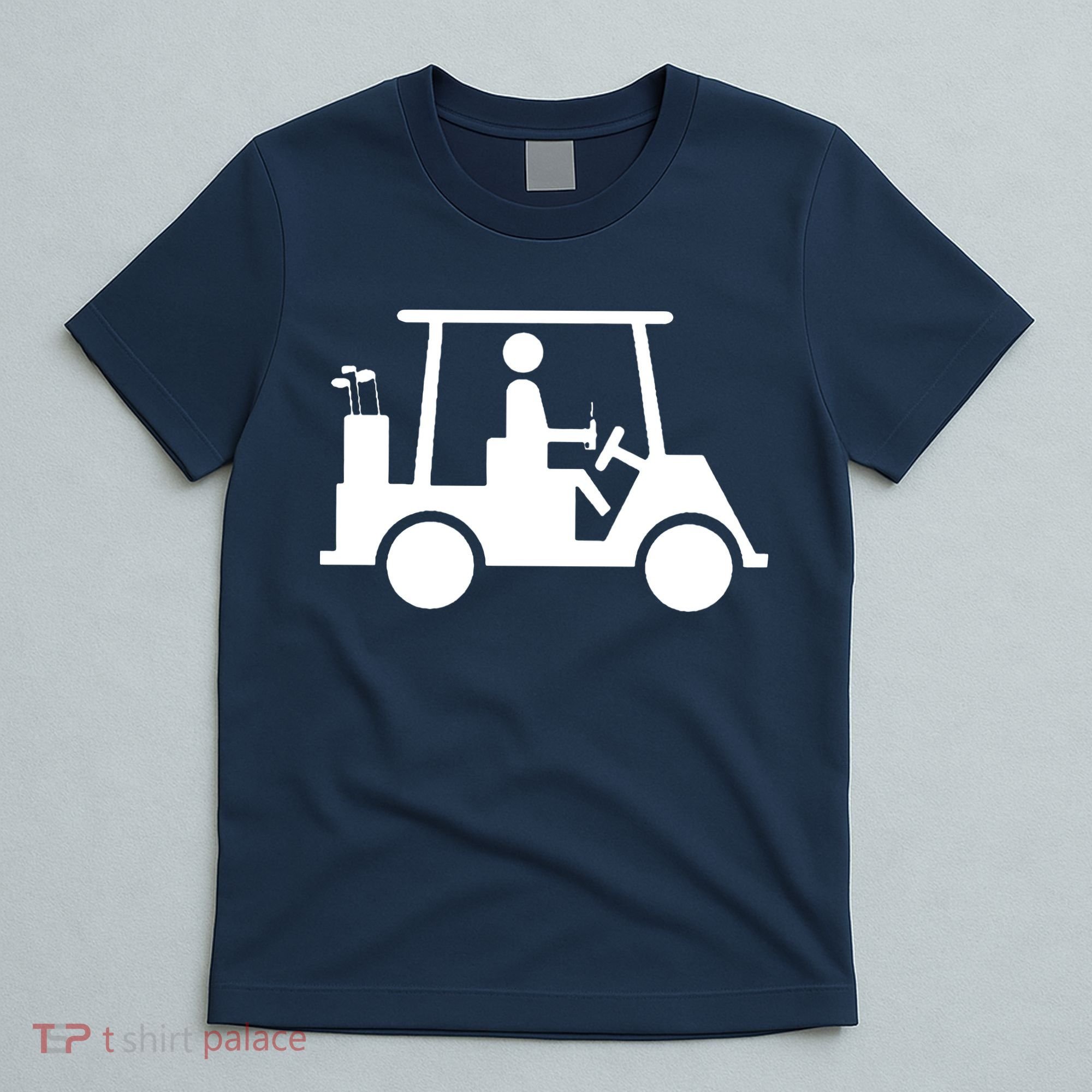 Golf Cart Beer T-Shirt