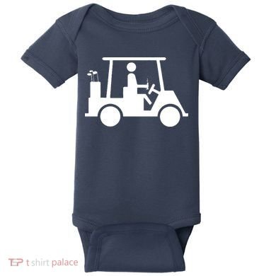 Golf Cart Beer Baby Bodysuit