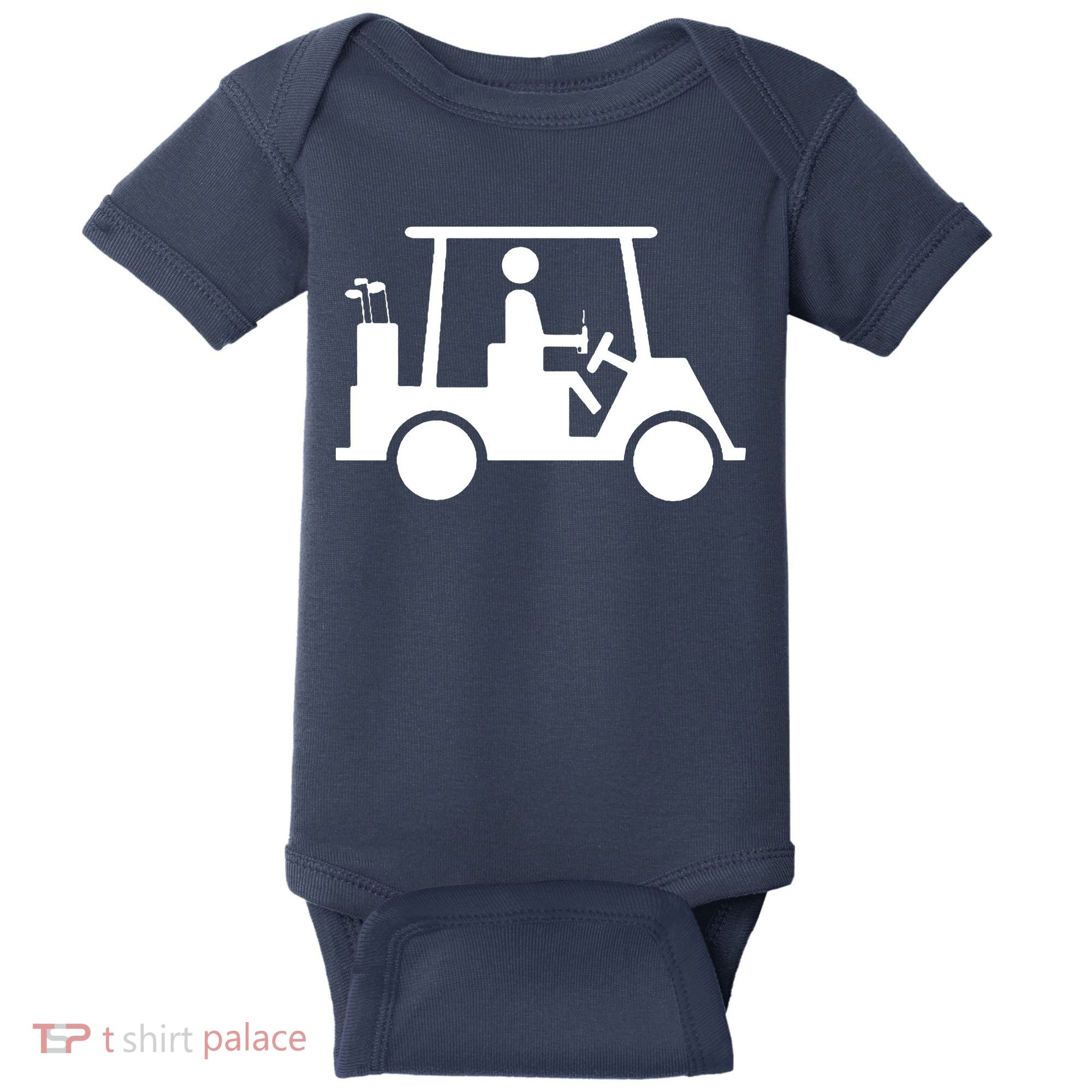 Golf Cart Beer Baby Bodysuit