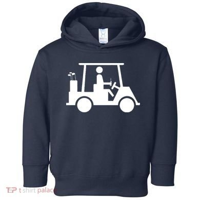 Golf Cart Beer Toddler Hoodie