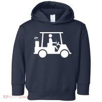 Golf Cart Beer Toddler Hoodie thumb 0