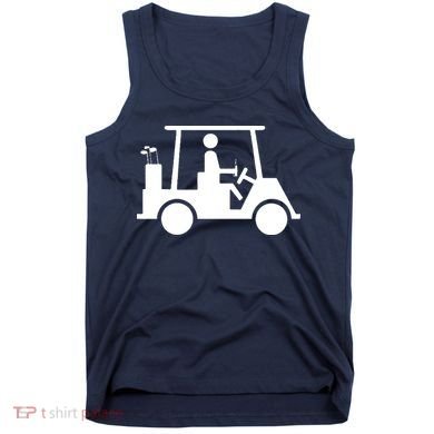 Golf Cart Beer Tank Top
