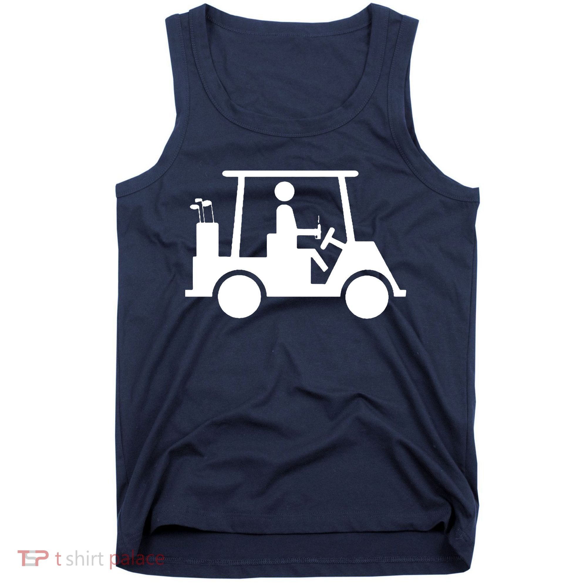 Golf Cart Beer Tank Top