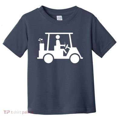 Golf Cart Beer Toddler T-Shirt