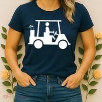 Golf Cart Beer Women's T-Shirt thumb 2