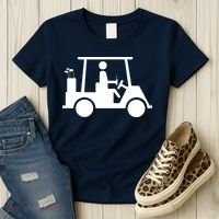 Golf Cart Beer Women's T-Shirt thumb 3