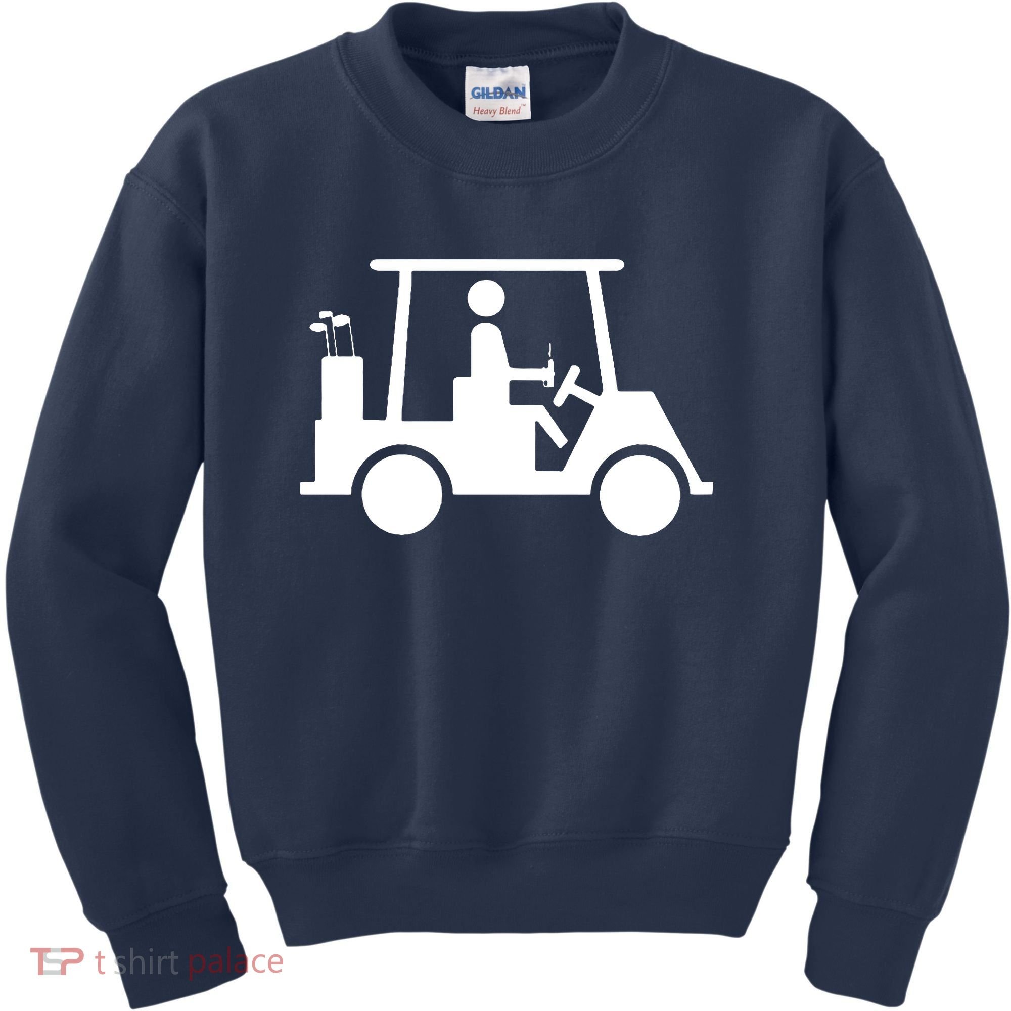 Golf Cart Beer Kids Sweatshirt