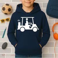 Golf Cart Beer Kids Hoodie thumb 2