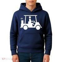 Golf Cart Beer Kids Hoodie thumb 4