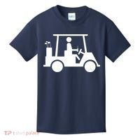 Golf Cart Beer Kids T-Shirt thumb 0